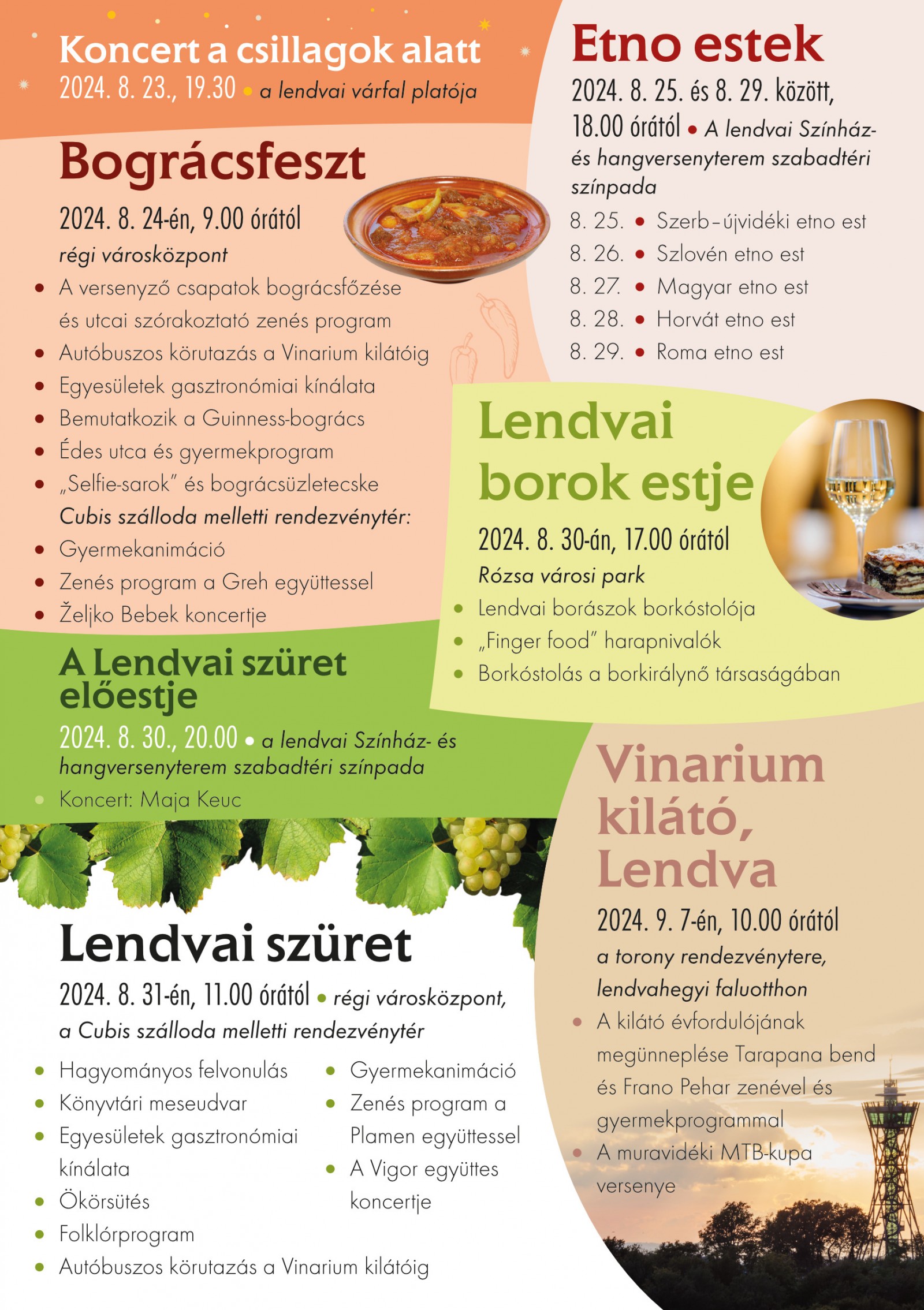 Vinarium kilátó, Lendva