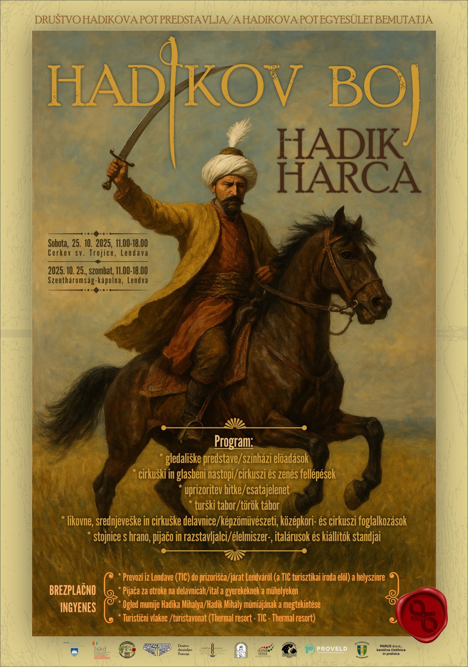 Hadik harca Lendva