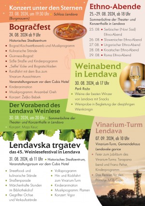 Der Vorabend des Lendava Weinlese